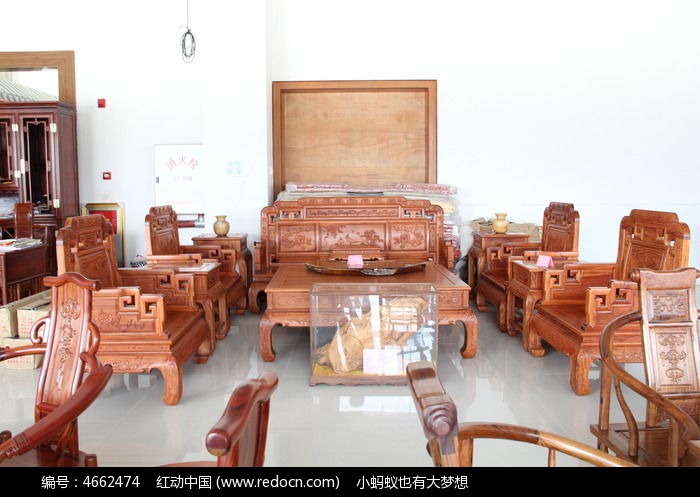 红木套装 艺术与家居的完美融合